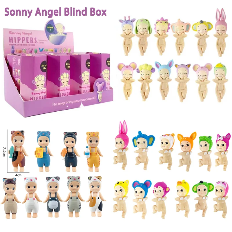 Collection 57Style Sonny Angel Blind Box Dreaming Series Mini Anime Figure Ornaments Dolls Fans Children Christmas Birthday Gift