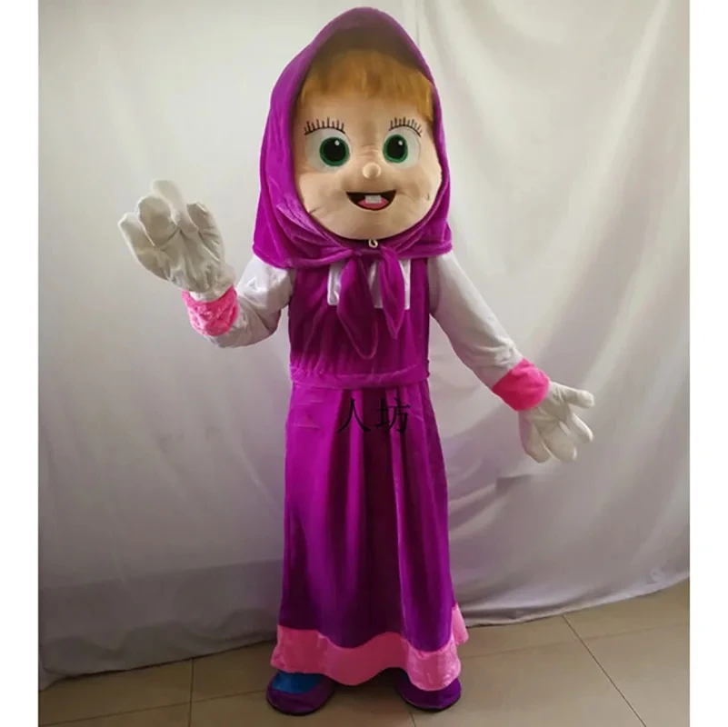 Girls Mascot Clothing Advertising Commercials Fancy Dress Party Party Carnival Cosplay Animation Show Cartoon Show Props