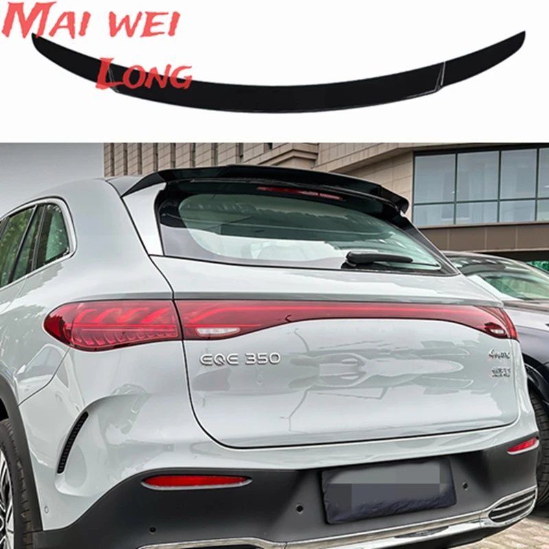 For Mercedes Benz  EQE 350 500 SUV  2022 2023+ Spoiler ABS Rear Trunk Spoiler Wing