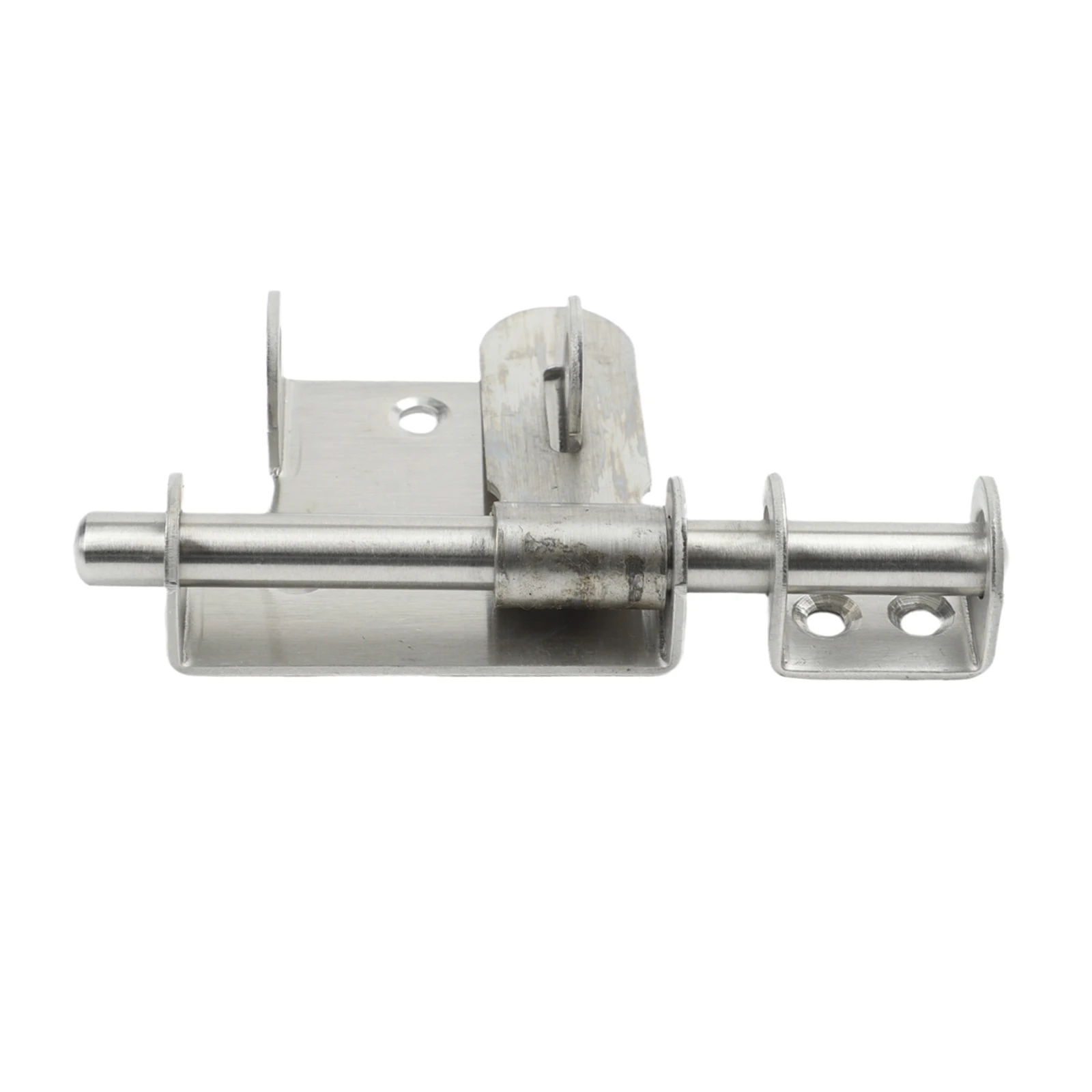 Home Security 15x6.5x2.4cm Door Bolt Shed Door Lock Prevents Forced Entry Multi-surface Mounting Padlock Compatible Hole