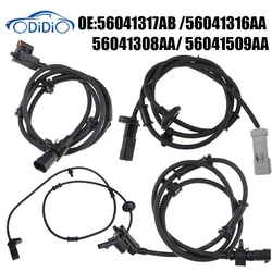 ODiDiO Front Rear ABS Sensor 56041317AC 56041316AC 56041308AA 56041509AA For Jeep Grand Cherokee WJ 1999-2004