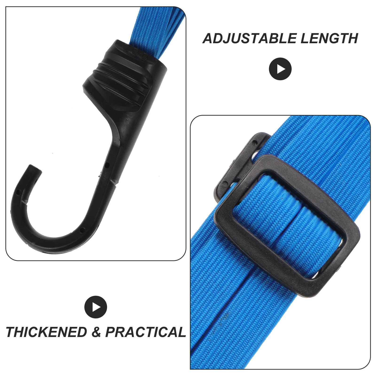 

Elastic Luggage Netting Red Color Adjustable Length Bike Strapping Motorcycle AccessoriesHelmet Mesh Pocket Tie Down