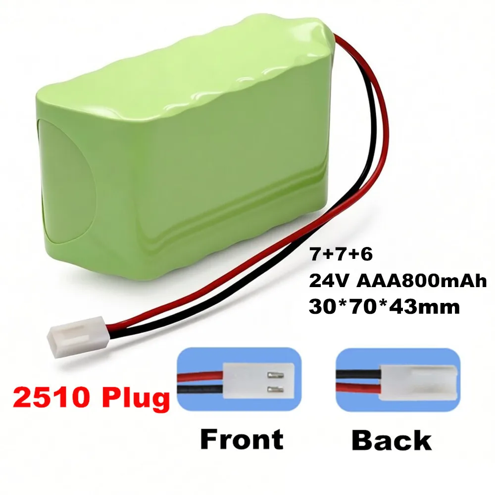 24V AAA 800Mah NI-MH NIMH Rechargeable Battery For Pro 20 Machine Drill Nail Battery Pack Size 30mm*70mm*43mm