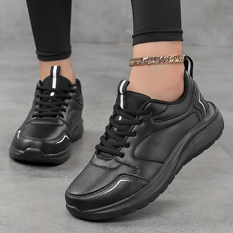 Women's Casual Sports Shoes, Lightweight Running Shoes, Lace-Up Work Shoes, Outdoor Running Shoes, White Shoes, Travel Shoes, All-Season Shoes, Student Running Shoes