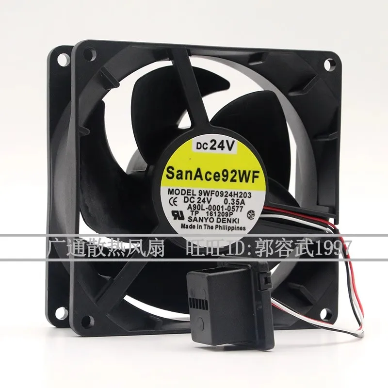 Baru Head 24V 0.35A 9CM 90*90*32mm asli penyisipan kepala NACO FANUC Khusus Fan A90L-0001-0577