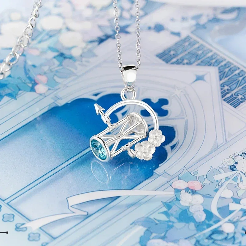 Collier Anime Link Click Lu Guang, Cheng Xiaoshi Cosplay unisexe, pendentif ras du cou, bijoux, accessoires de fête d'halloween, cadeaux