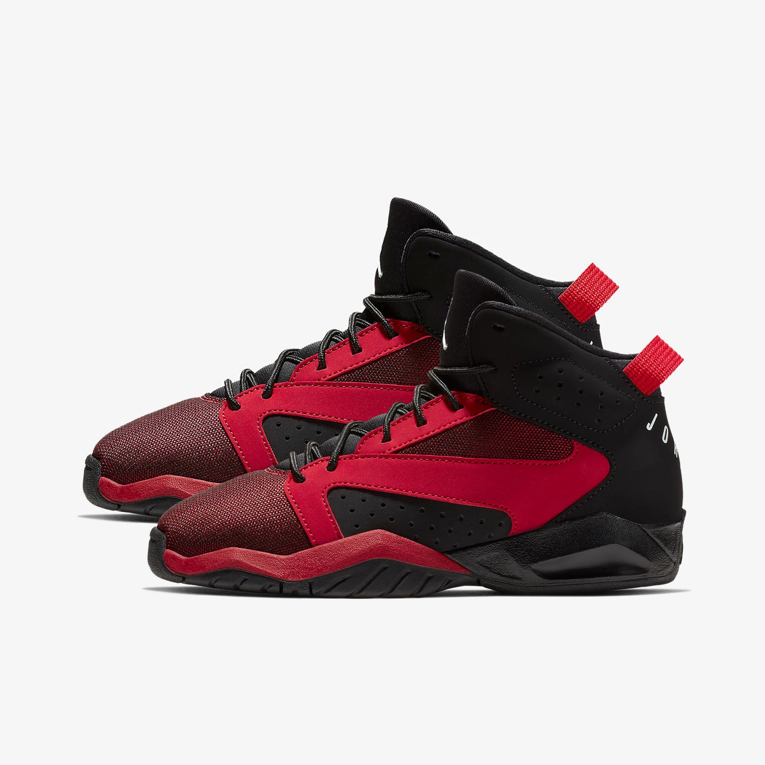 

Nike Genuine JORDAN Kids Cushioned Mid-Top Basketball Shoes AV1243-002