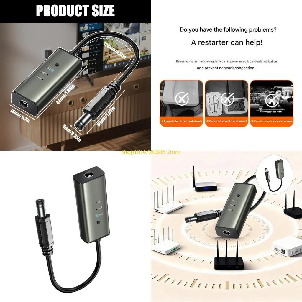 

Устройство синхронизации K0EA, перезагрузка маршрутизатора, 12 часов, 24 часа, 72 часа, опция времени для постоянного к и защиты