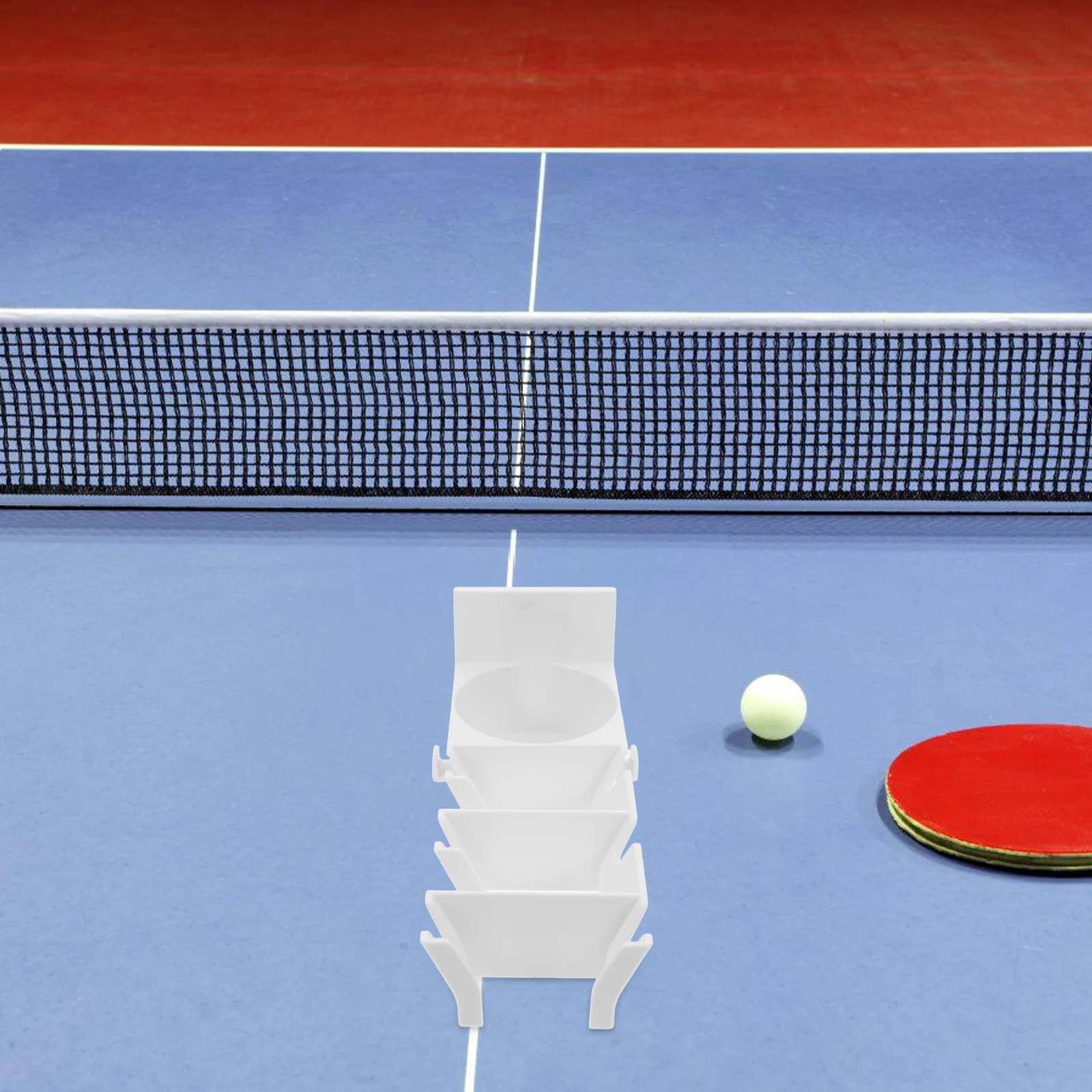 Estante de almacenamiento de raqueta montado en la pared para tenis, mesa, bádminton, Paddle, organizador deportivo, soporte duradero que ahorra espacio