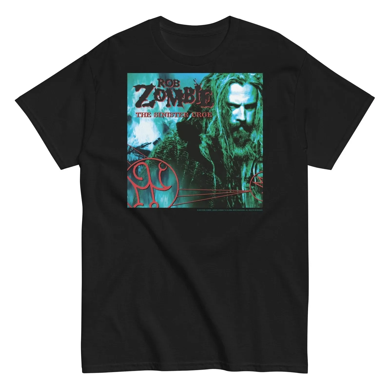 

MerchMoment Rob Zombie - Sinister Urge T-Shirt T-Shirt Black New