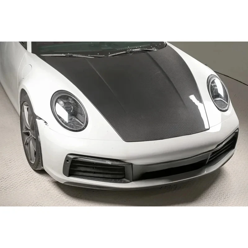 

Carbon Fiber Hight Quality Engine Hood 992 OE Bumpers and Accessory