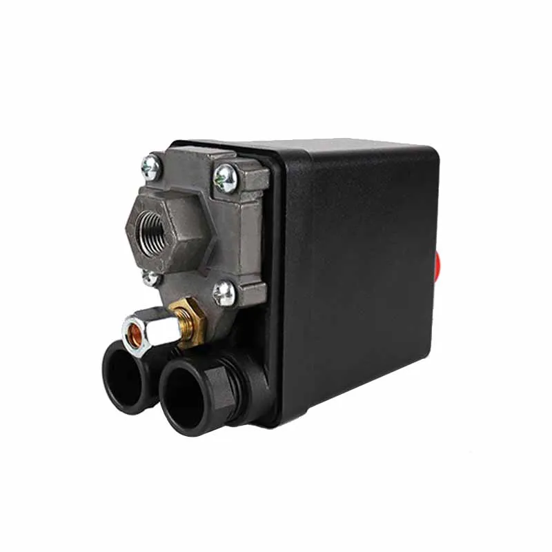 120V/240V 70-115 psi Air Compressor Pressure Switch 5-8 Bar Small Air Pump Control Valve 1- 4 Port LF10-L