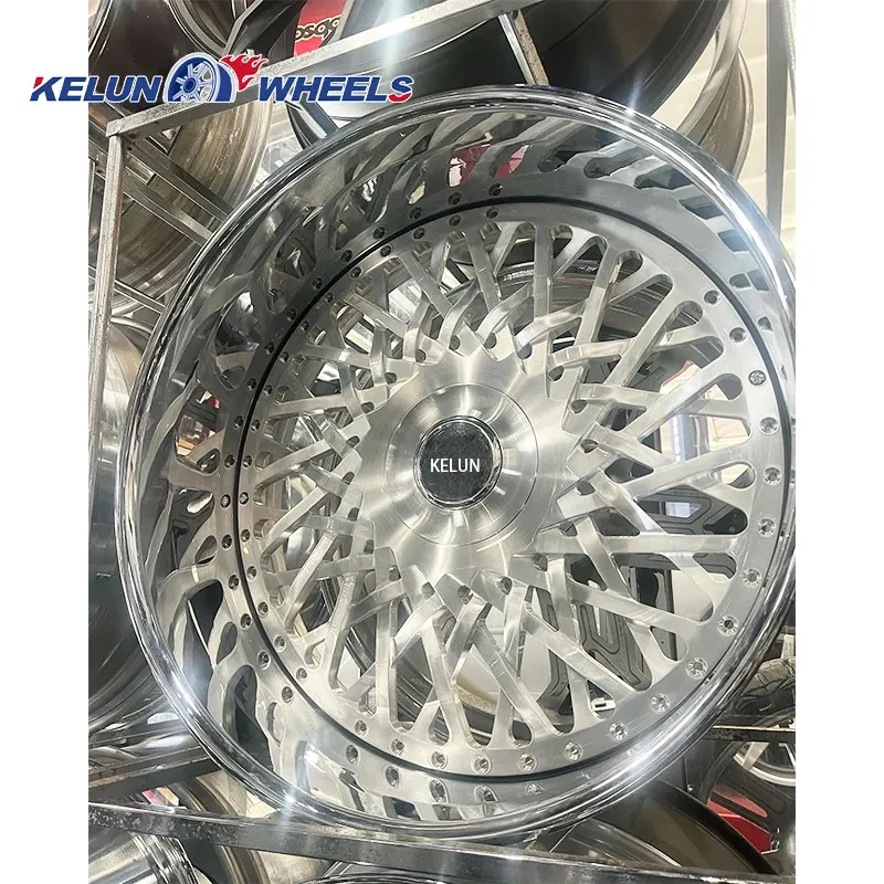 26*9 26*10 Inch Alloy Wheels  Multi Spoke Brush Disc  Forged Concave Rims