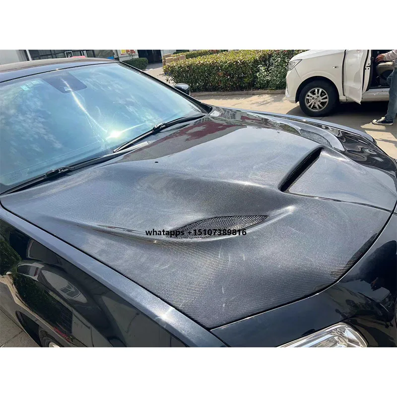 

High Quality Carbon Fiber Engine Hoods Original Quality Car Body Parts Hood for Chrysler 300C Carbon Fiber Hood