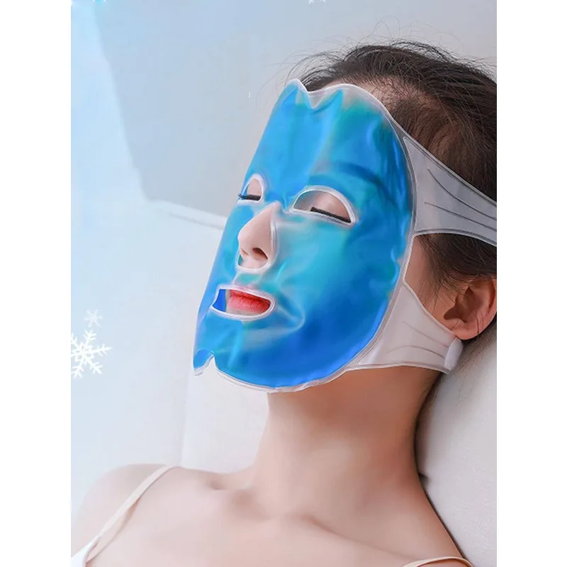 

Профессиональная многоразовая охлаждающая маска-компресс для лица для физиотерапии, уменьшения отеков и военной подготовки