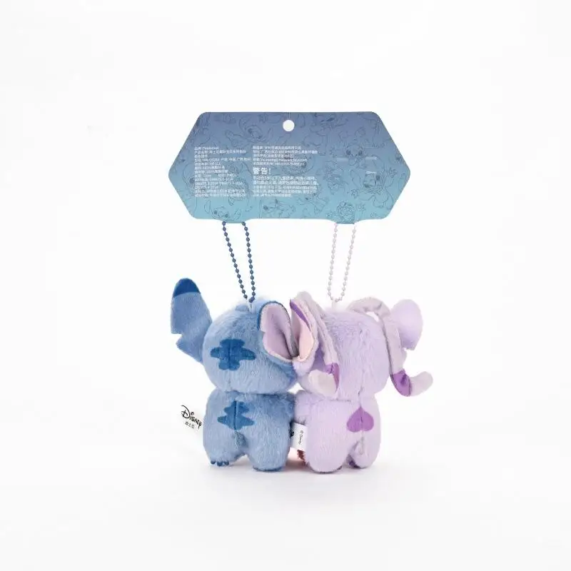 ديزني غرزة الملاك الحرة الحب أفخم قلادة عشاق حقيبة الظهر المفاتيح لطيف ألعاب من القطيفة للبنين والبنات هدايا عيد الميلاد عطلة