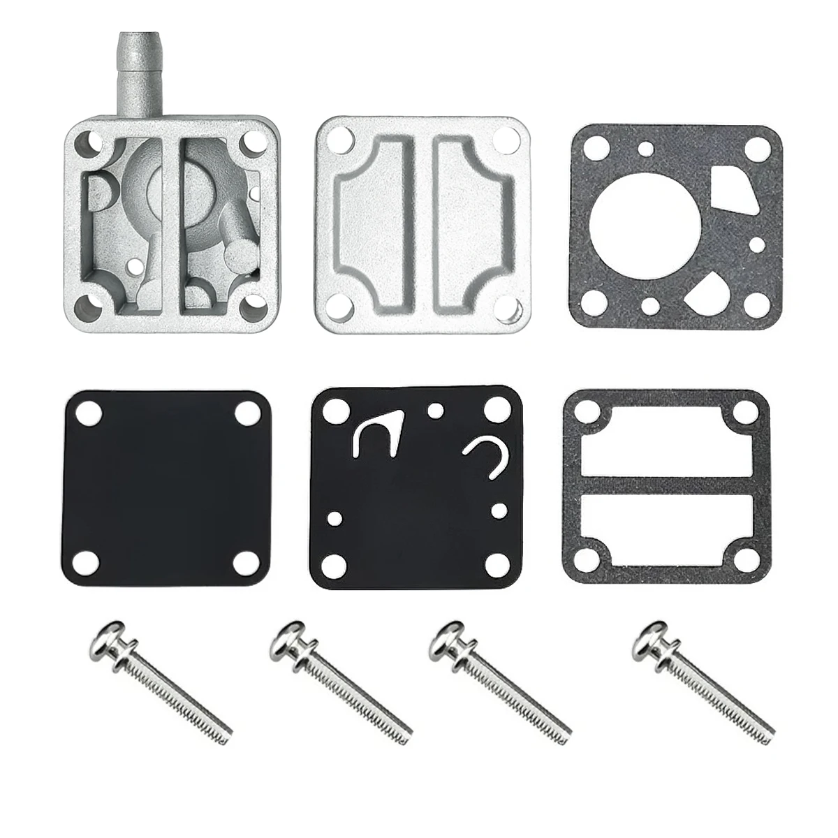 Fits 4HP 5HP 6HP Material No Carburetor Fuel Pump Precision Machining Easy Installation Single-piece Repair Kit