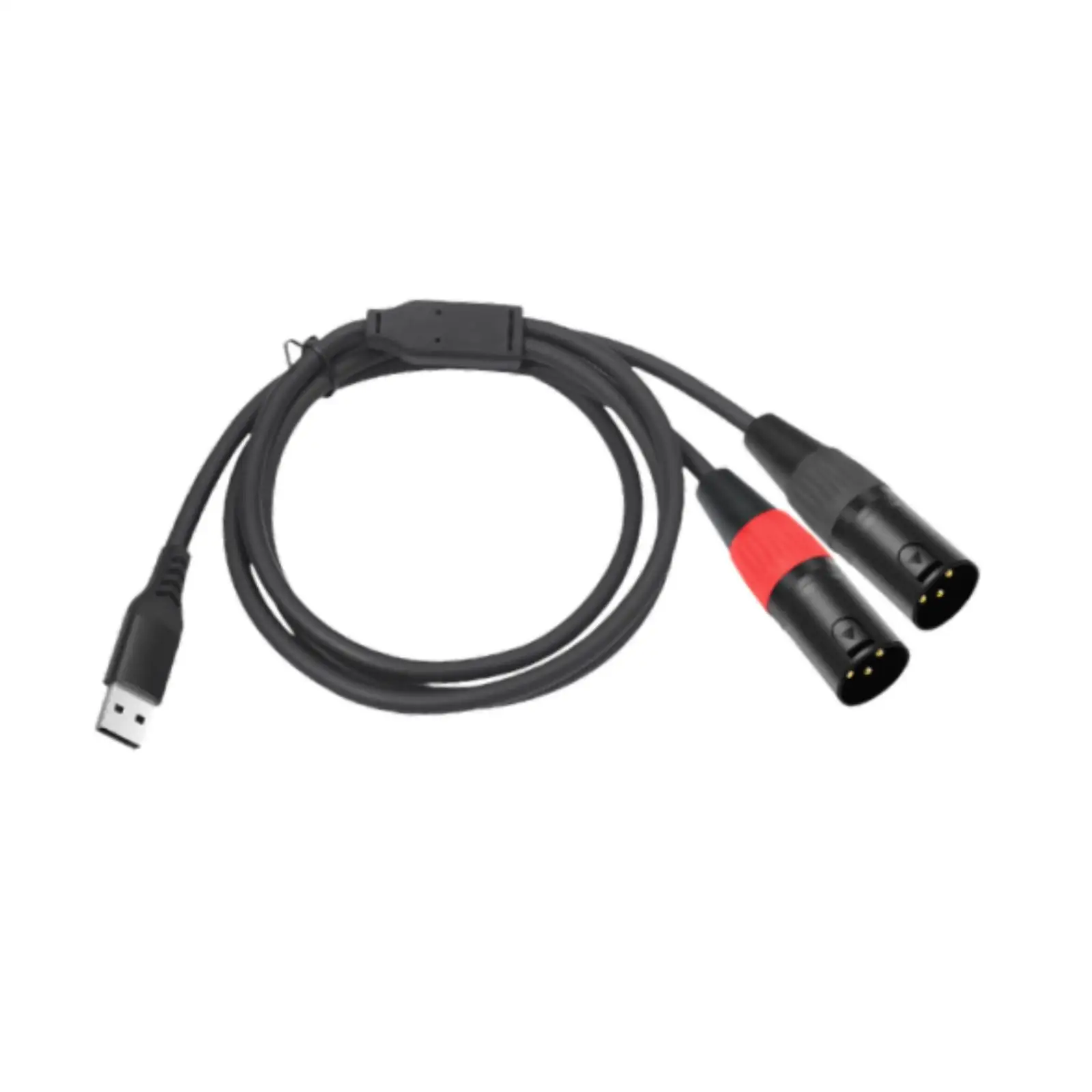 Cable divisor USB a XLR para altavoz de equipo de audio profesional