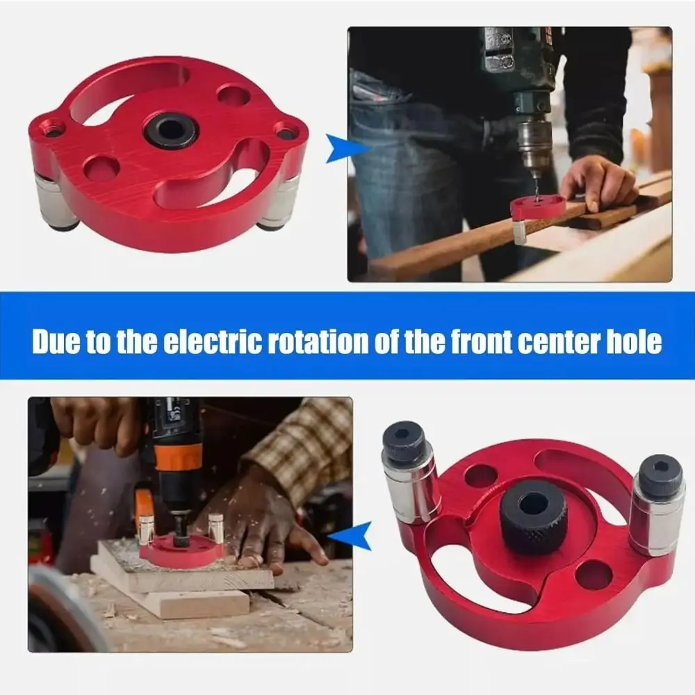 أداة تحديد موقع الحفر المقاومة للتآكل، أداة توسيط الحفر المتينة المحمولة، سبائك الألومنيوم عالية الصلابة #3