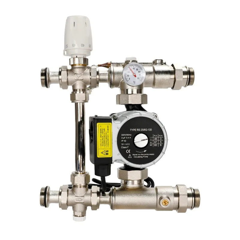 

DR-2103 Water Underfloor Heating Kit Mixing Water System Manifold Control Pack