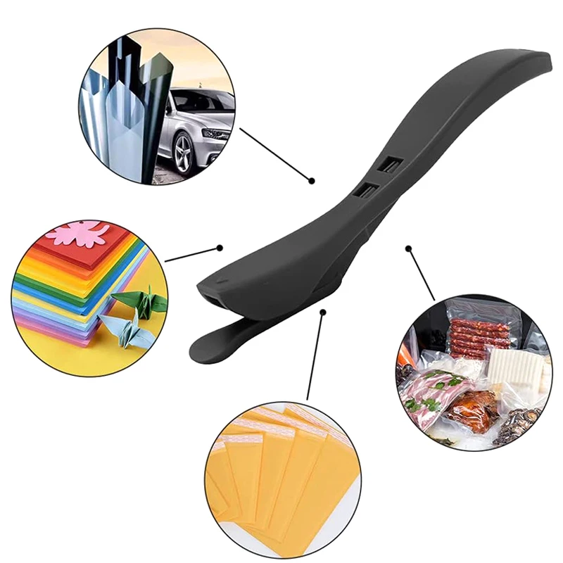 التفاف فيلم القاطع سكين مع شفرات ألياف الكربون الفينيل ورق التغليف القاطع الخلفي المشقق DIY بها بنفسك سيارة تلوين ملصق أداة القطع #3