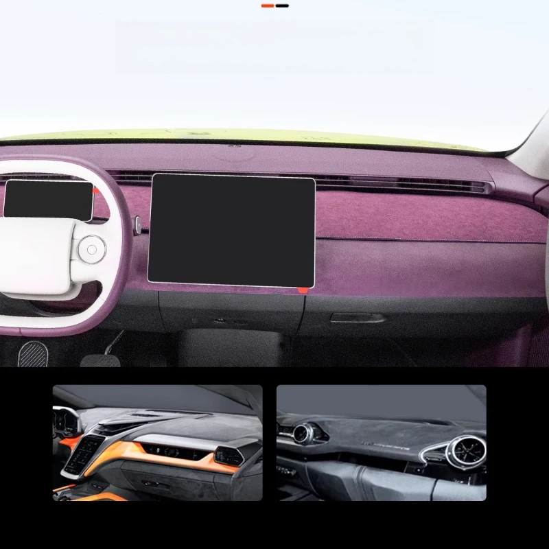 

Accessories Dashboard Dark Mat Decoration Firefly Car Modification Supplies For NIO Firefly Car Accessories DashProtector Pad