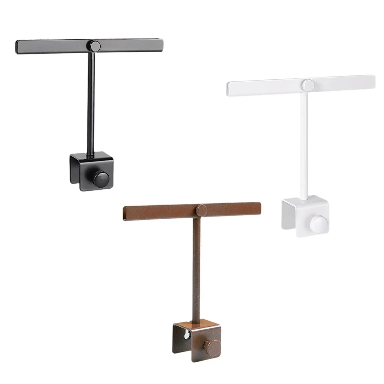 

Sign Holder Clamp Metal Easy Installation Sturdy Shop Clothing Rack Sign Holder for Supermarket Store Business Exhibition Office