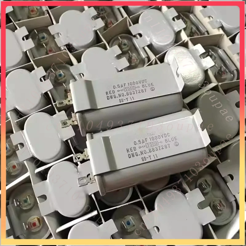 Original for Mitsubishi Condenser 0.5UF1000V Elevator Control Cabinet Antique Transformer Oil-immersed Capacitor 1PCS