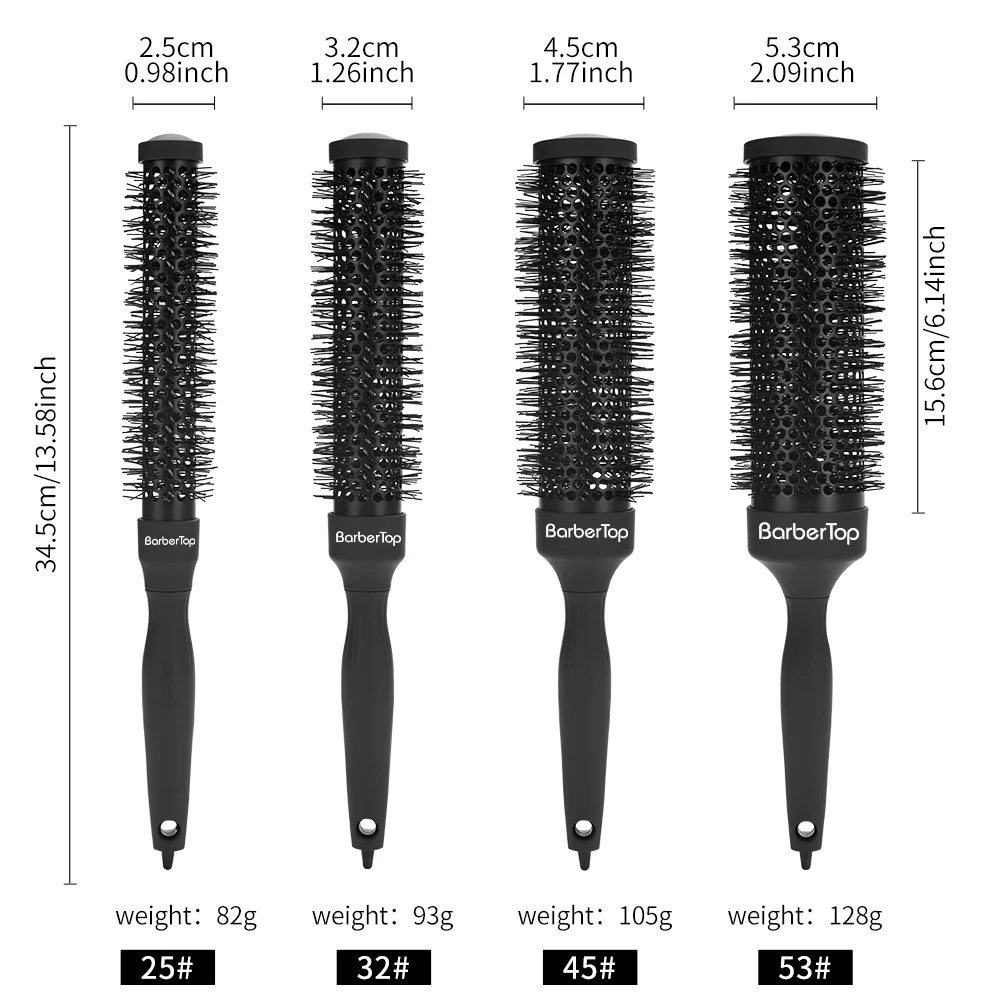 

【Best Price】35cm Extra Long Hair Roller Brush - Salon Grade Blowout Styling Tool, Heat Resistant & Volumizing for Hair Salon Use