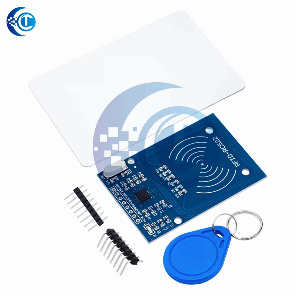 Modulo RFID RC522 mini kit S50 13.56 Mhz 6cm con tag SPI scrivi e leggi per arduino uno 2560