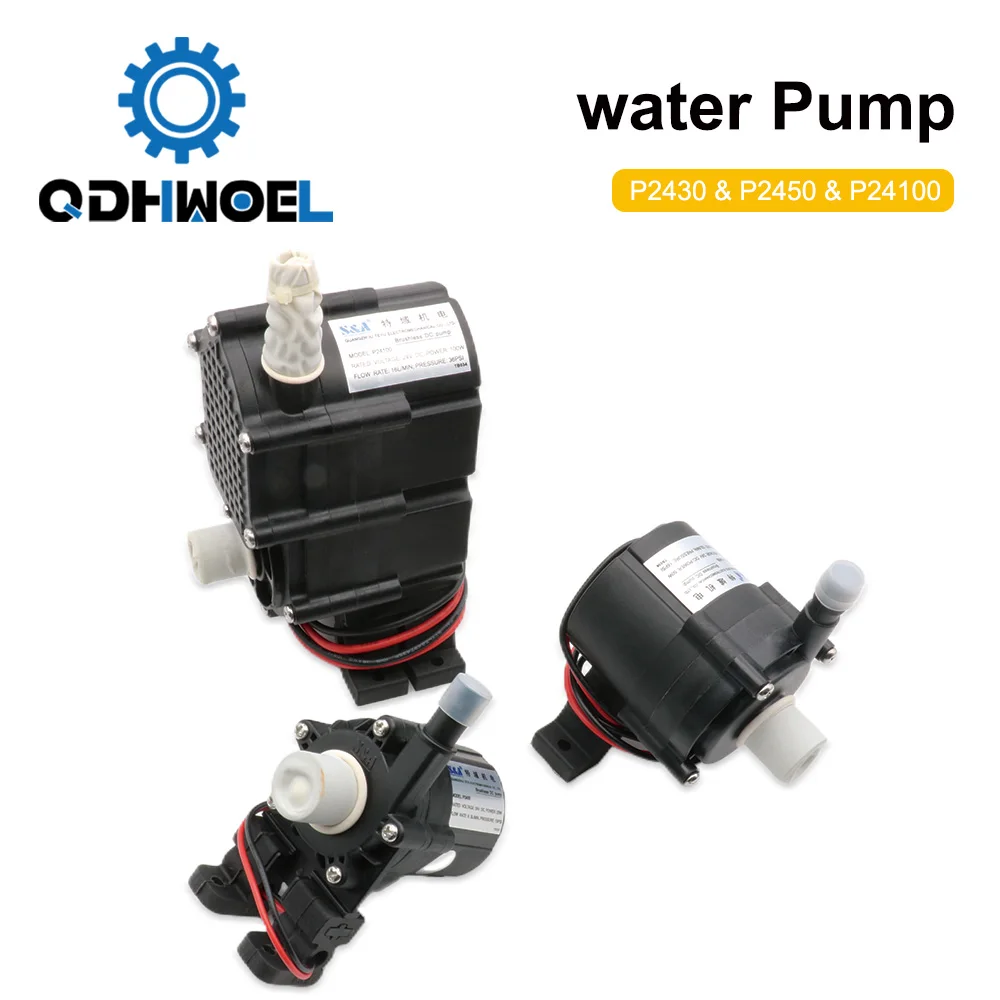 QDHWOEL مضخة مياه P2430 P2450 P24100 للمبرد الصناعي S&A CW-3000 AG(DG) CW-5000 AH(DH) CW-5200 AI(DI)