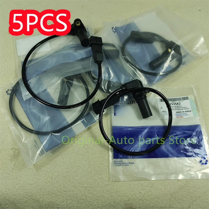 5PCS Original 96253542 Crank Crankshaft Position Sensor For Chevro LET Aveo 2004-2013 Pontiac Wave Wave5 2005