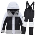 Black White