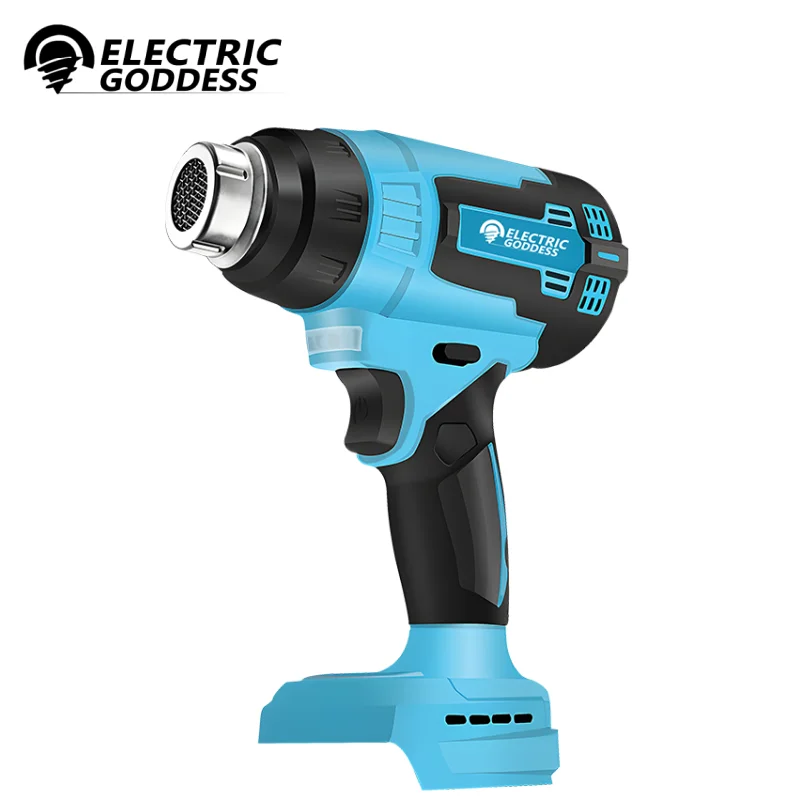 2000W blue heat gun, lithium electric drive, 600 degrees high temperature, anti-hot shell, pure copper motor, 1.5S fast heating.