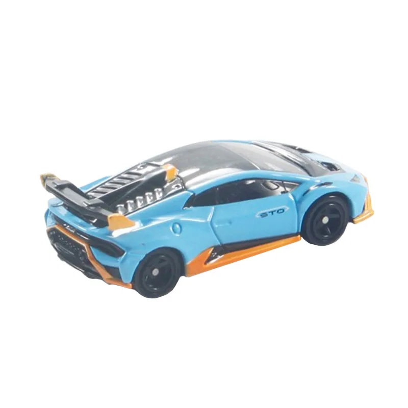 TAKARA TOMY LAMBORGHINI HURACAN STO Trendy Figuren Cartoon Model Kinderspeelgoed Animatie Randapparatuur Desktop Ornamenten Aanwezig