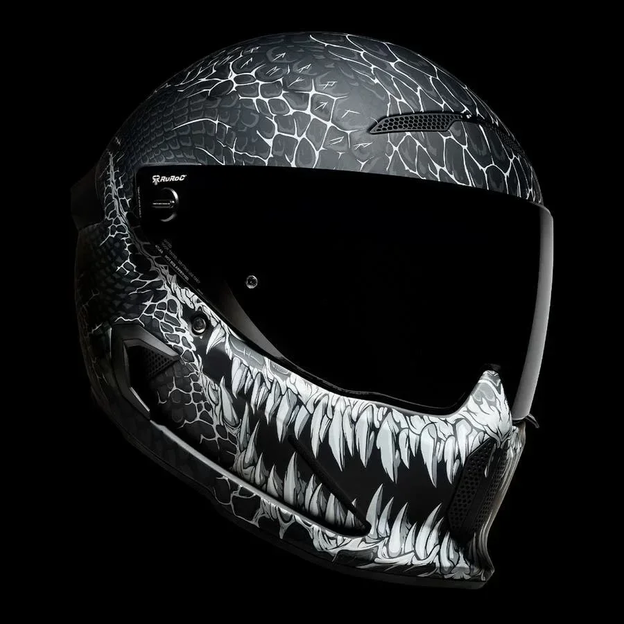 

Ruroc Atlas 4.0 Carbon Fibre Motorcycle Helmet ECE DOT Approved Full Face Racing Off-road Helmet Cascos Para Moto Casco Moto