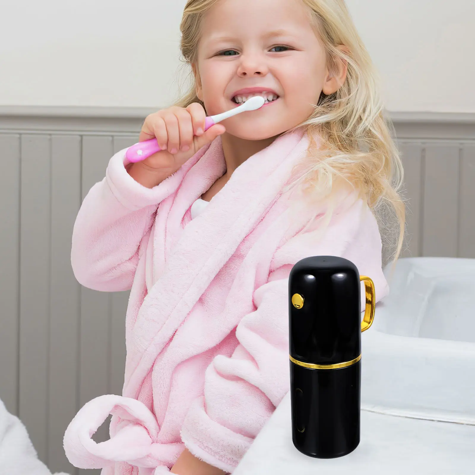 1Set Travel Toothbrush Case Portable Compact Plastic Toothbrush Storage Box for Business Trip Camping Gym Hotel Home Use