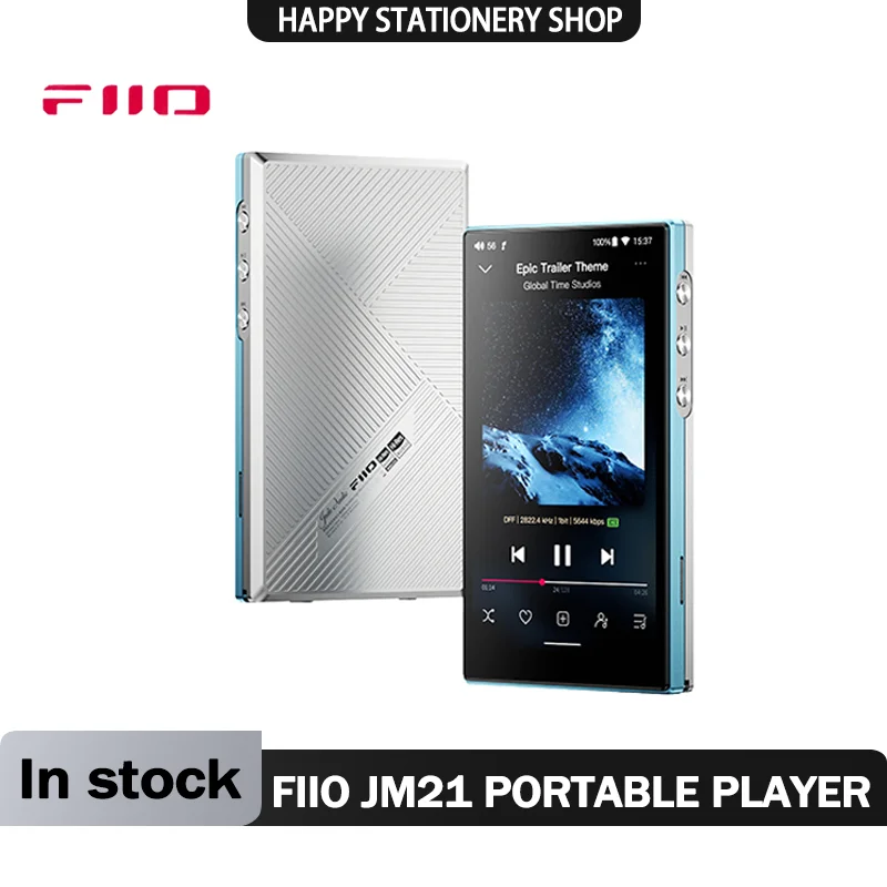 Fiio Jm21 Portable Player Snapdragon Lossless Amplifier Dual-Cs43198 680 HD Dual-700mw Customized Amplifier Thrust Support Spdif