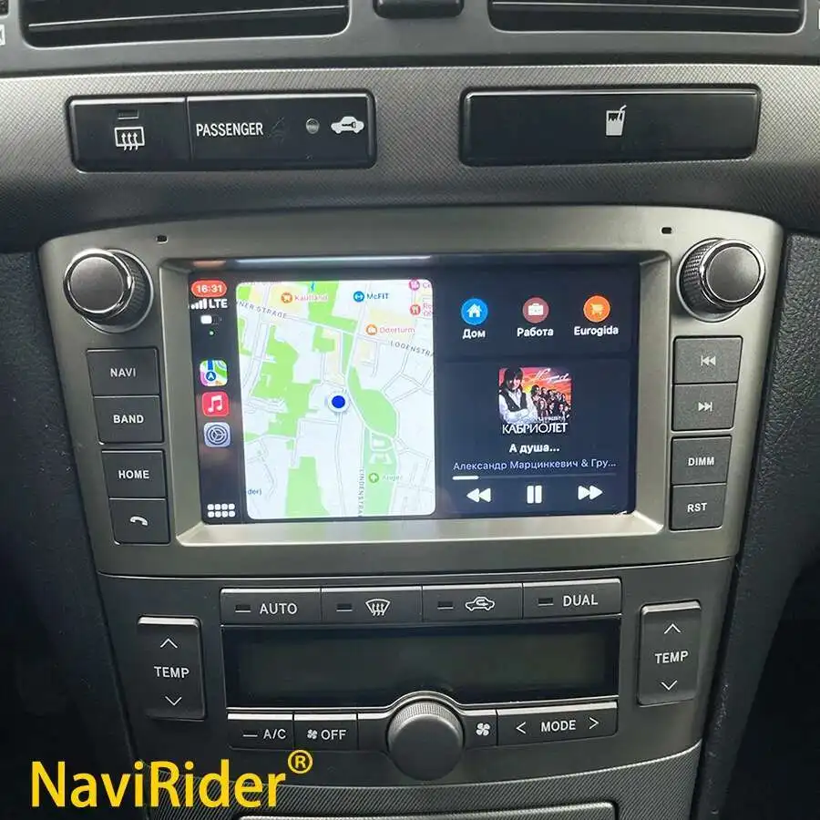 

128GB 2Din Android 14 For Toyota AVENSIS 2007 2006 2005 Car Radio Stereo Screen GPS CarPlay Bluetooth Multimedia Video Player