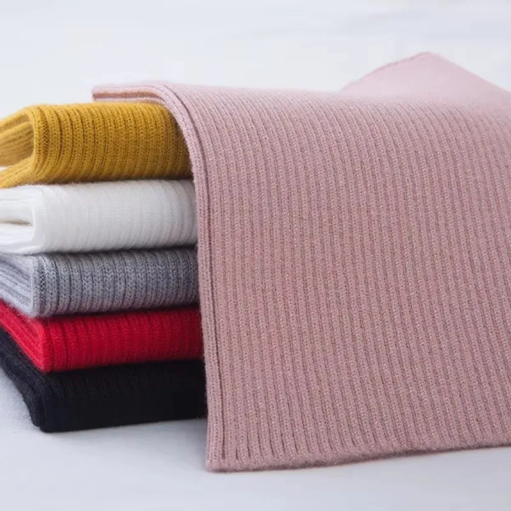 

New Knitted High Collar Scarf Windproof Detachable Neck Warmer Fake Collar Women