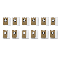 KEOL-Replaceable Accessories Parts Dust Bags For Xiaomi Lydsto R1 R1A Robot Vacuum Cleaner Robot Vacuum Cleaner Parts 12Pcs