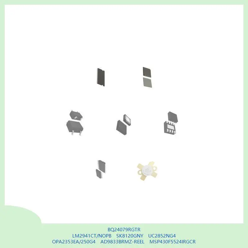 

BQ24079RGTR LM2941CT/NOPB SK8120GNY UC2852NG4 OPA2353EA/250G4 AD9833BRMZ-REEL MSP430F5524IRGCR