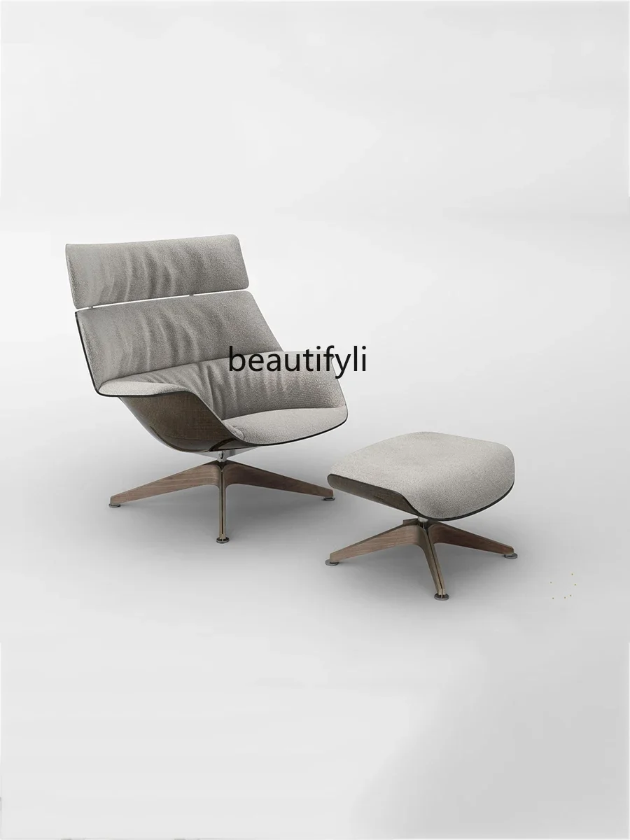 

Nordic Designer Creative Strange Shape Fiberglass Lounge Chair Simple Modern Light Luxury Living Room High Back Short Back Chair