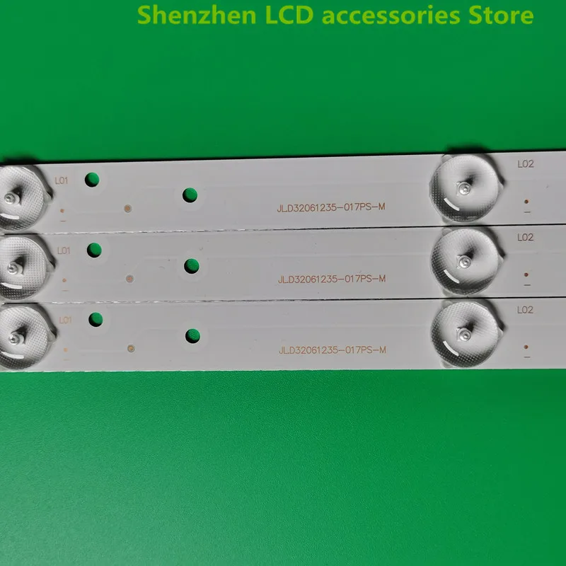 Cho TCL LE32D99 32LE12J JLD32061235-017IS-FRH43-D3202X-06A-JF E330731 161931S 577MM 6LED 6V 100% Mới Đèn Nền LED Dây