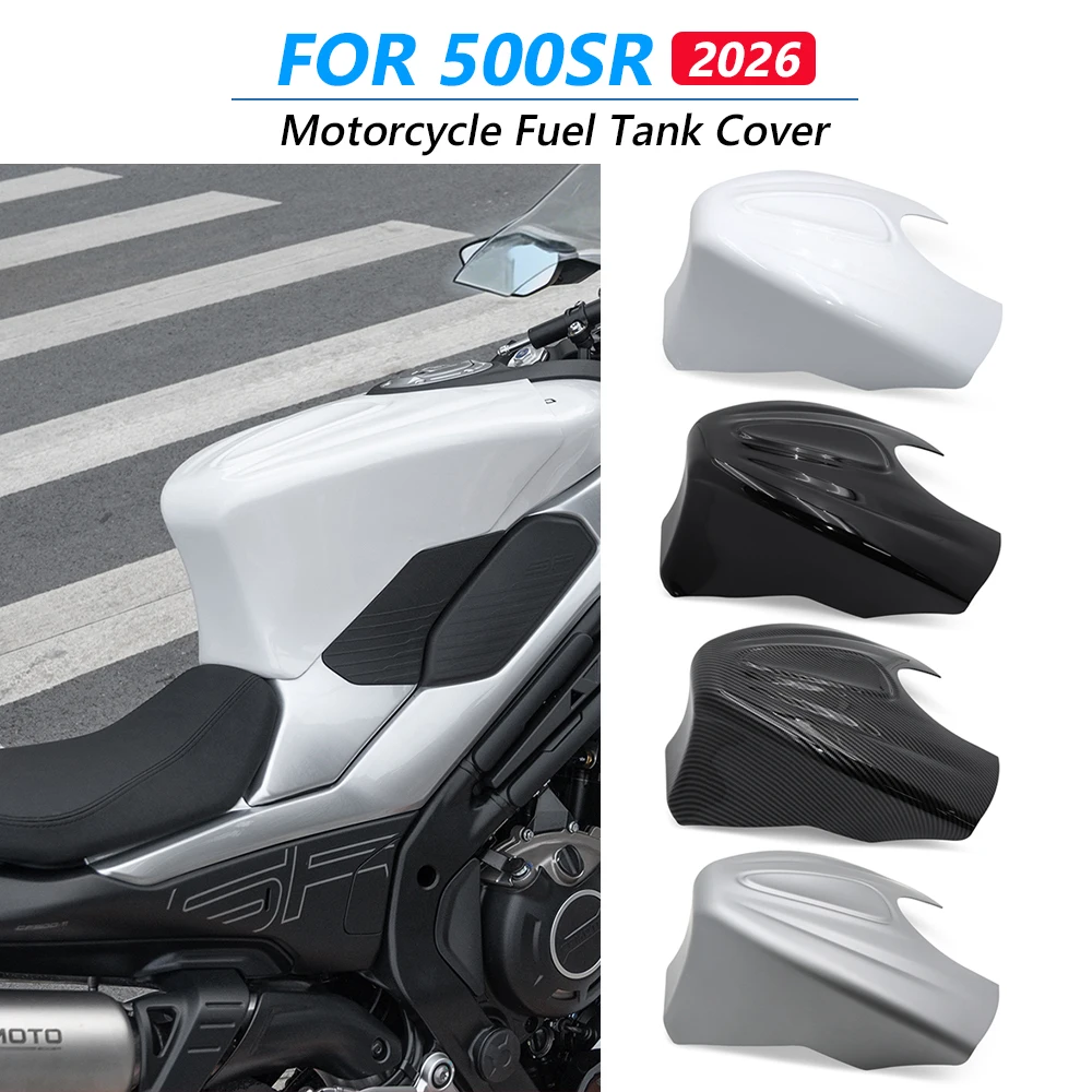 

For CFMOTO 500SR CF500 SR 500 SR 2026 Motorcycles Cockpit Fuel Shell Guard Case Gas Fuel Tank Cover Cowl Protector Accessories