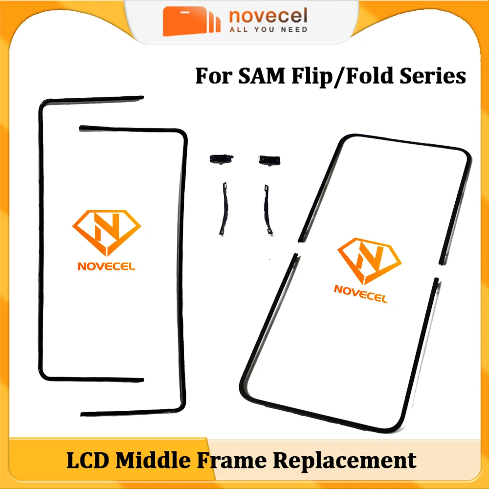 

Novecel For Samsung Galaxy Z Fold 3 4 5 Z Flip 3 4 5 6 F956 F946 F936 F926 F741 F731 F721 F711 Middle Frame Bezel+Buckle Replace