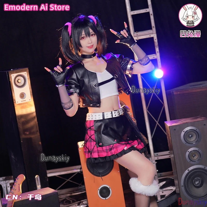 

Nico Yazawa Cosplay Anime Loveee Live ! 코스프레 Gothic Lolita Skirt Women's Dresses Princess Dresses Anime Outfit Wig Prop Suit