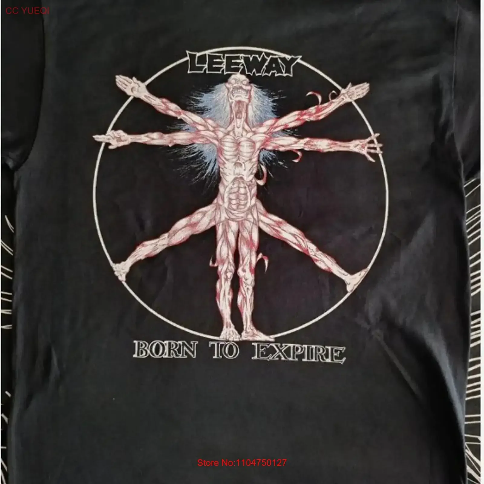 Leeway Born To Expire Album Band Tour for Fan S 5XL T shirt vintage Washed Unisex designer clothes streetwear Casual Slightly