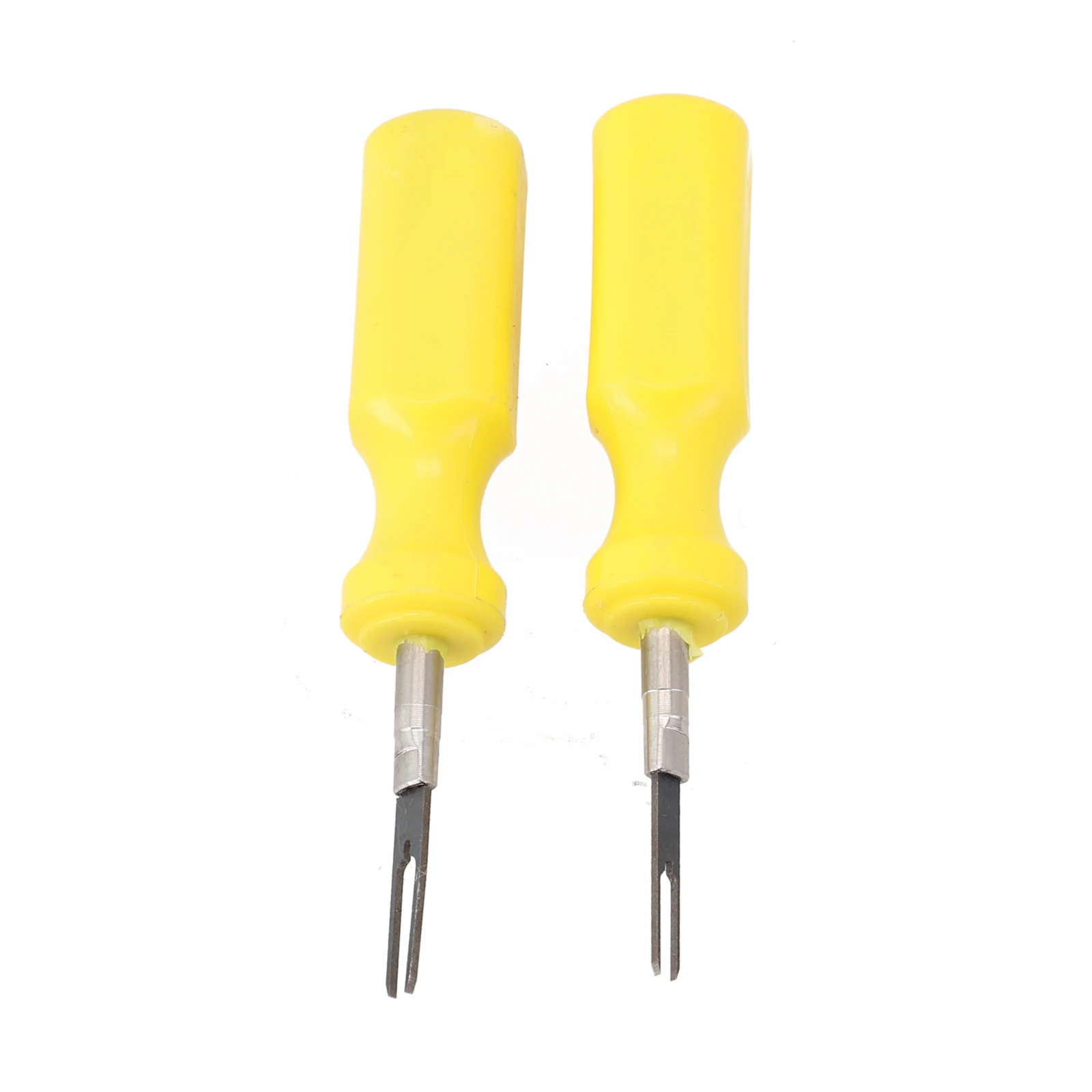 Extractor Car Terminal Removal Tool 2 Pcs Assemble Crimp Connector Pin Crimp Kit Repair Release Pin Yellow High Quality