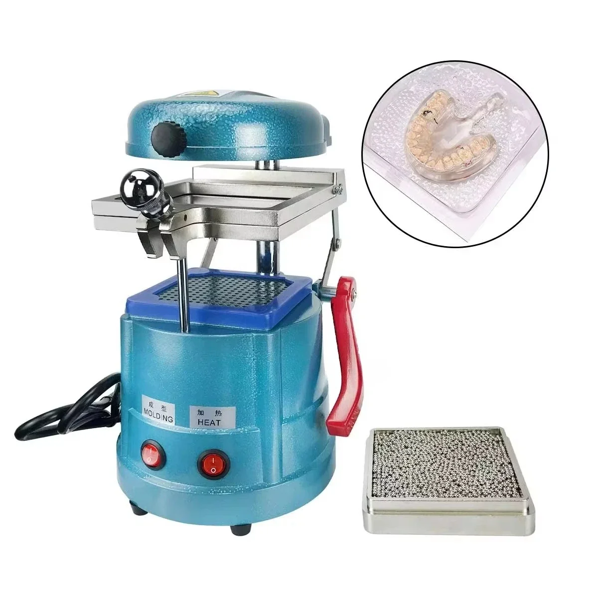 1000 Watt Dentals Vacuum Forming Machine Laminator Dentals Laboratory Equipment